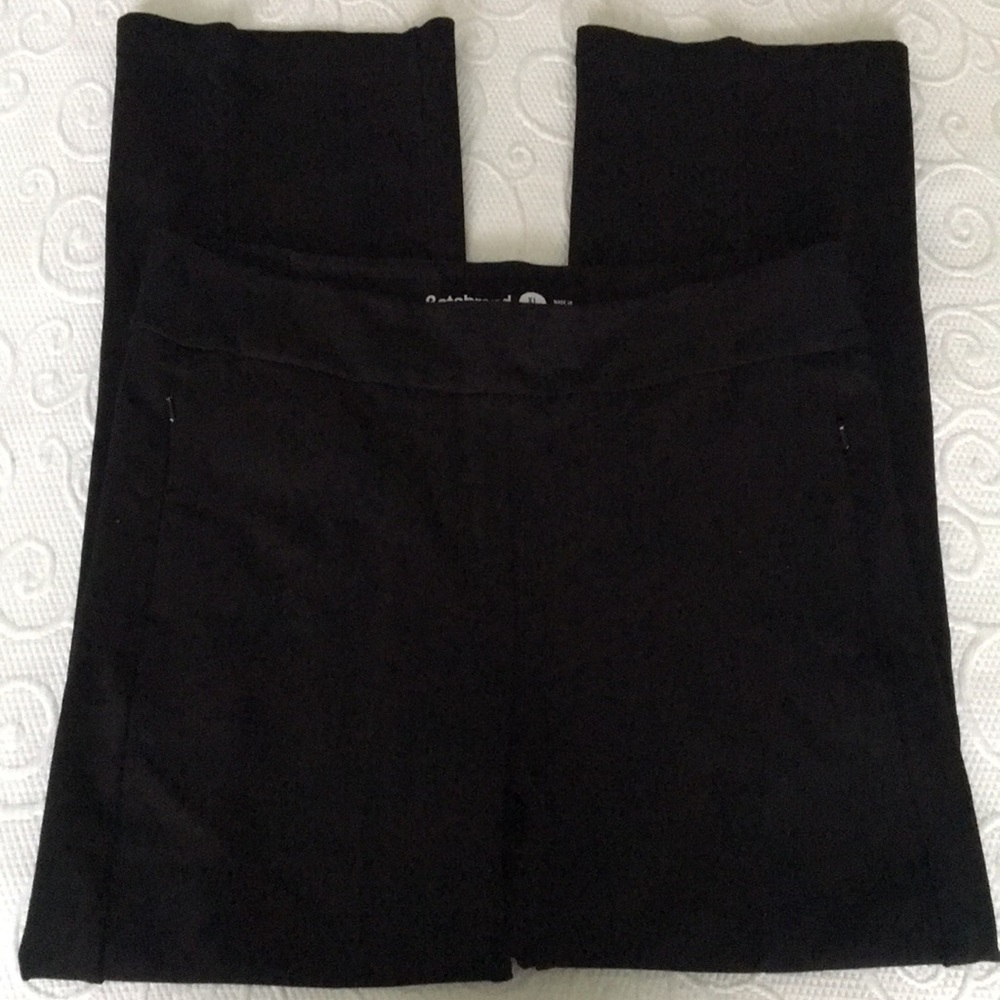 Betabrand Women’s Black Dress Pants Yoga Pants XLP
